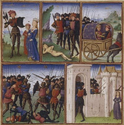 Illustration for the Epic The Aeneid by Virgil by Coëtivy Master