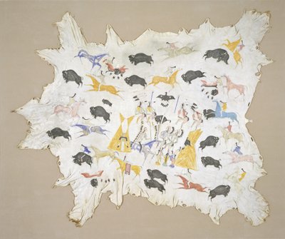 Scenes of Plains Indian Life by Cotsiogo