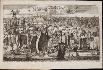 Arkhangelsk From: Historisch Verhael, of Beschryving van de Voyagie, 1677 by Coyet