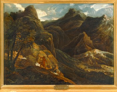 Landscape with Wood by Crescenzio Onofri