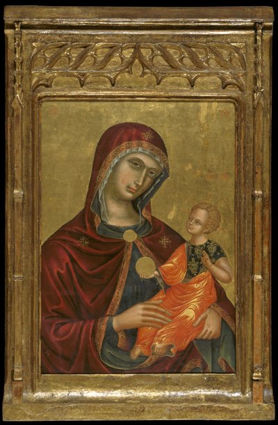 Icon of the Virgin Madre della Consolazione by Cretan School
