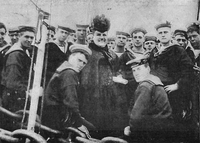 The Mother of the Navy Seeing the Boys Off to China by Cribb