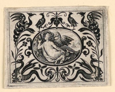 Sense of Sight, plate from Quinque sensum typi in usum aurifabroru exarati (Images of the Five Senses Engraved for the Benefit of the Goldsmith) by Crispijn de Passe the Elder