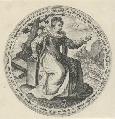 Clio by Crispijn van de Passe (I)