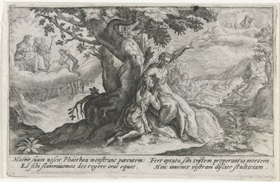 Clymene and Phaethon by Crispijn van de Passe (I)