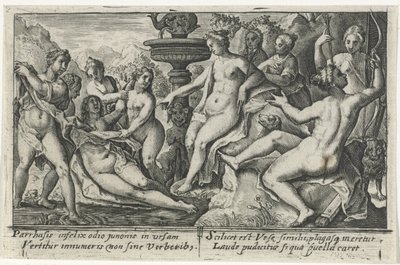 Diana and Callisto by Crispijn van de Passe (I)