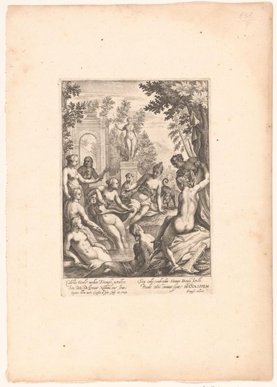 Diana and Callisto by Crispijn van de Passe (I)