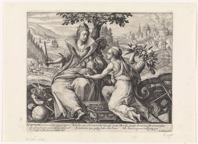 Europe by Crispijn van de Passe (I)