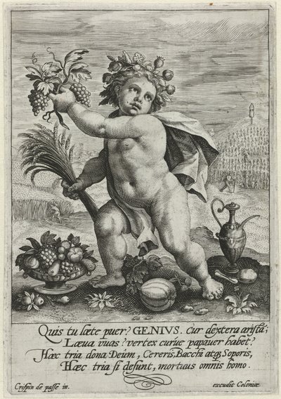 Genius by Crispijn van de Passe (I)