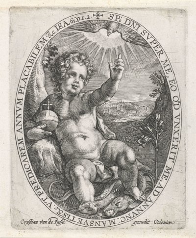 The Christ Child as Conqueror of Evil by Crispijn van de Passe (I)