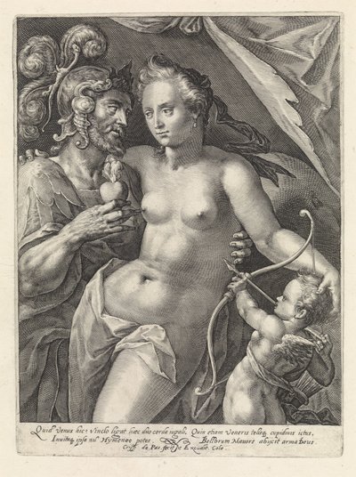 Mars and Venus by Crispijn van de Passe (I)