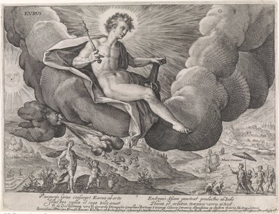 East Wind by Crispijn van de Passe (I)
