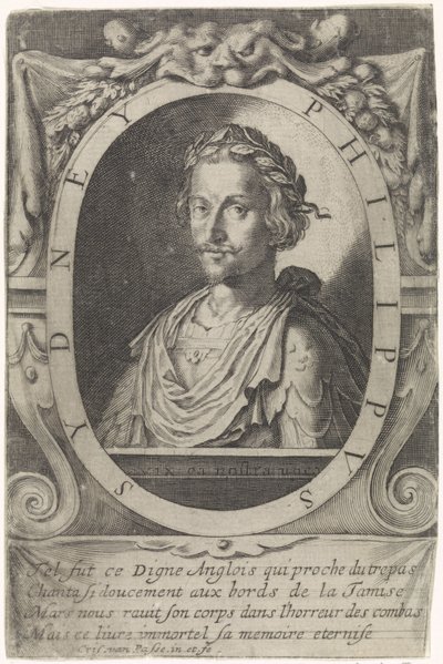 Portrait of Philip Sydney by Crispijn van de Passe (I)