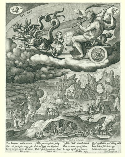 Saturn by Crispijn van de Passe (I)