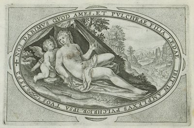 Venus (Gods and Goddesses Involved in the Judgment of Paris) by Crispijn van de Passe (I)