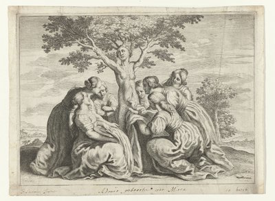 Birth of Adonis by Crispijn van de Passe (II) (workshop of)