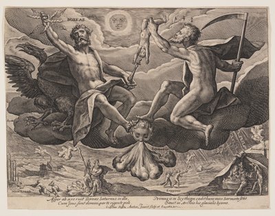 Boreas, from The Winds by Crispijn van de Passe I