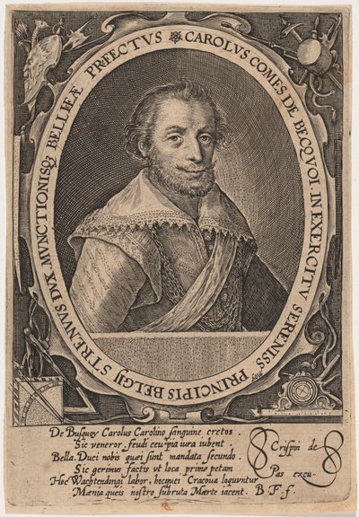 Charles de Bucquoy by Crispijn van de Passe I