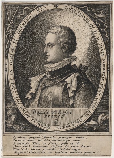 Christian IV, King of Denmark by Crispijn van de Passe I