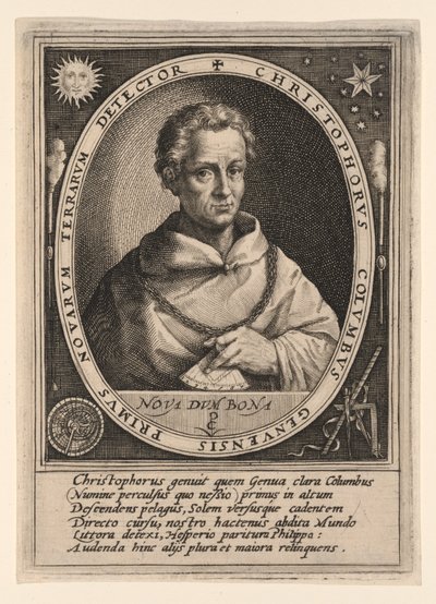Christopher Columbus by Crispijn van de Passe I