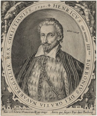 Henry IV, King of France by Crispijn van de Passe I