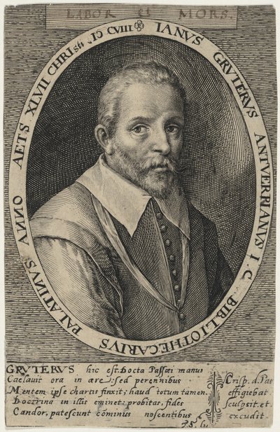 Jan Gruter by Crispijn van de Passe I