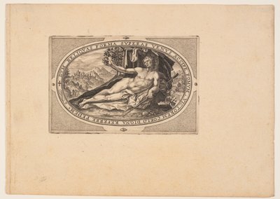 Paris, from Gods and Goddesses by Crispijn van de Passe I