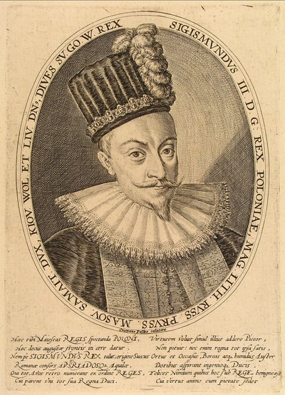 Sigismund III Vasa, King of Poland by Crispijn van de Passe the Elder