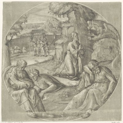 Christ on the Mount of Olives by Crispijn van den Broeck