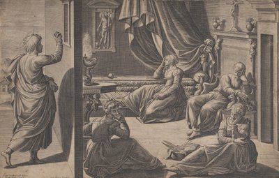 Saint Nicholas of Bari and the Three Poor Girls by Cristofano Cartaro