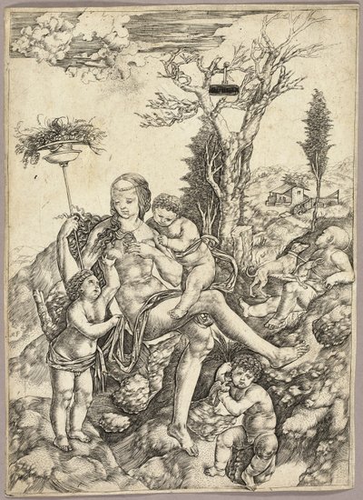 An Allegory of Abundance by Cristofano Robetta