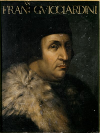 Portrait of Francesco Guicciardini, before 1605 by Cristofano dell