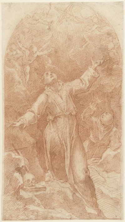 Stigmatization of Francis of Assisi by Cristoforo Pomarancio
