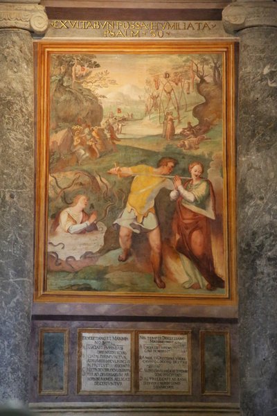 Martyrdom of St Lucy and St Euphemia of other saints by Cristoforo and Tempesta, Antonio Roncalli