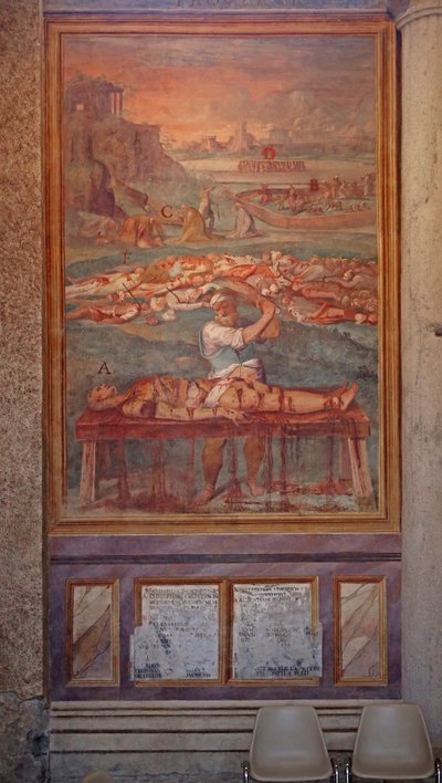 Martyrdom of numerous saints by Cristoforo and Tempesta, Antonio Roncalli