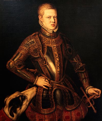 Portrait of Sebastian of Portugal, King of Portugal and the Algarve by Cristóvão de Morais