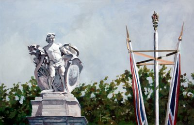 Looking..., Near Buckingham Palace by Cruz Jurado Traverso