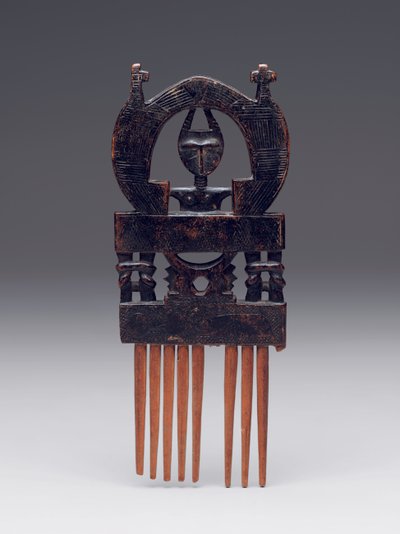 Comb (duafe), late 19th or early 20th century by Culture Asante