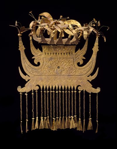 Headdress, late 19th-early 20th century by Culture Minangkabau