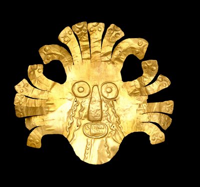 Headdress ornament, 400 BC - AD 600 by Culture Nazca