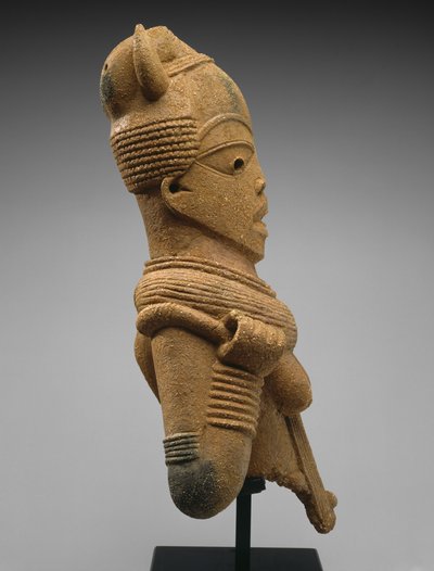 Head and Torso of a Female Figure, Jos Plateau Region, Nigeria by Culture Nok