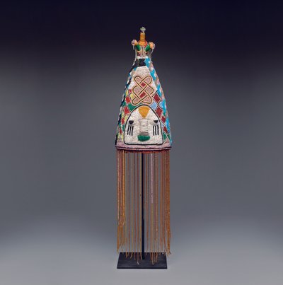 Royal crown (ade), late 19th to early 20th century by Yoruba Culture