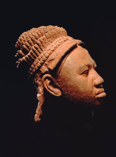 Yoruba Head of a Queen, from Ita Yemoo, Ife, Nigeria by Culture Yoruba