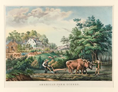 American Farm Scenes. No. 1 by Currier and Ives