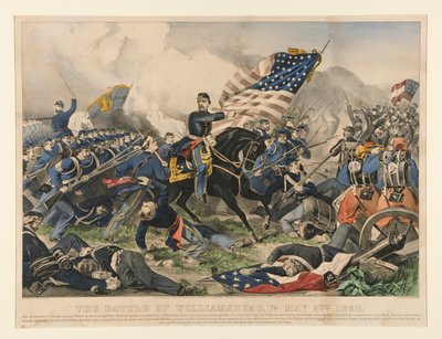 The Battle of Williamsburg, Va. May 5, 1862 by Currier and Ives