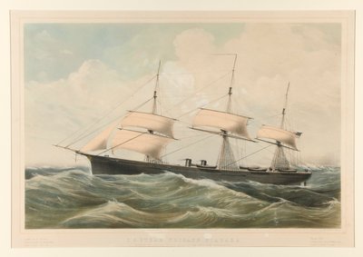 United States Steam Frigate Niagara by Currier and Ives