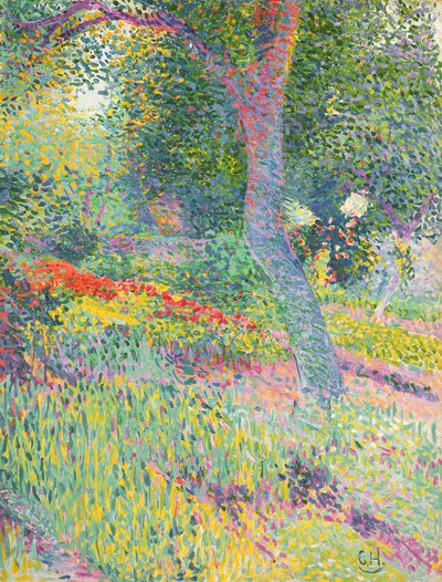 In the Garden of Pretzfeld Castle, c.1903 by Curt Herrmann