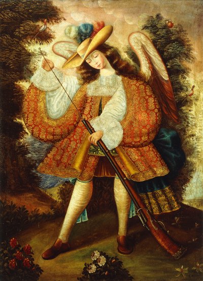 Archangel with Arquebus by Cuzco School