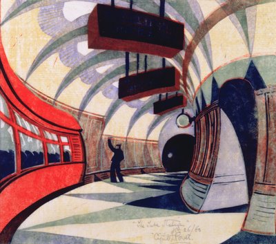 The Tube Train by Cyril Edward Power
