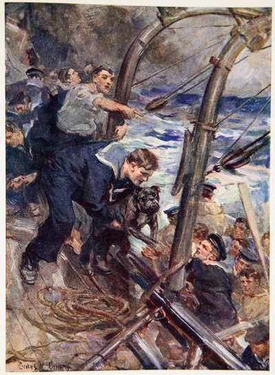 How Norah the Bulldog was Saved from the Sinking Battleship by Cyrus Cuneo